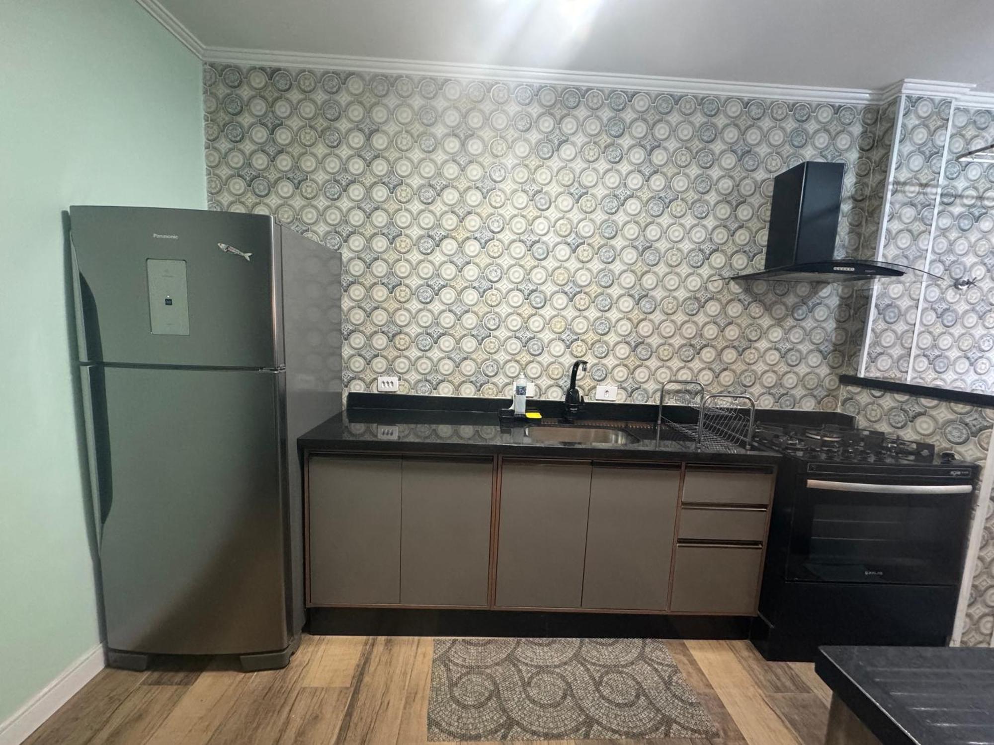Apartamento Apto Com Piscina, Churrasqueira, Ar Condicionado Praia Grande (Santos)